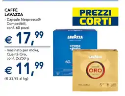 Esselunga Caffè LAVAZZA offerta