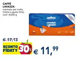 Esselunga Caffè LAVAZZA offerta