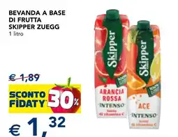 Esselunga Bevanda a base di frutta skipper ZUEGG offerta