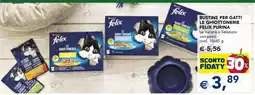 Esselunga Bustine per gatti le ghiottonerie FELIX PURINA offerta