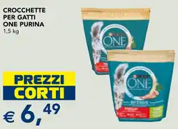 Esselunga Crocchette per gatti ONE PURINA offerta