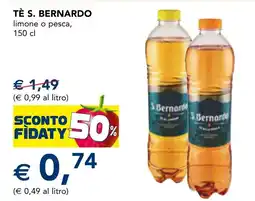 Esselunga Tè S. BERNARDO offerta