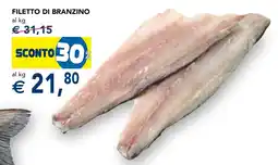 Esselunga Filetto di branzino offerta