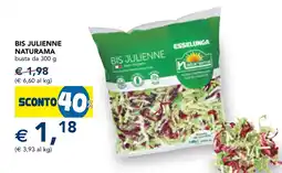 Esselunga Bis julienne naturama offerta