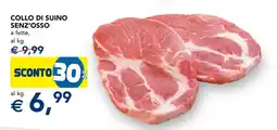 Esselunga Collo di suino senz'osso offerta