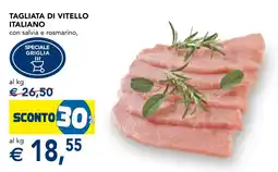 Esselunga Tagliata di vitello italiano offerta