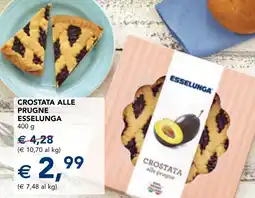 Esselunga Crostata alle prugne ESSELUNGA offerta