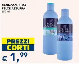 Esselunga Bagnoschiuma FELCE AZZURRA offerta