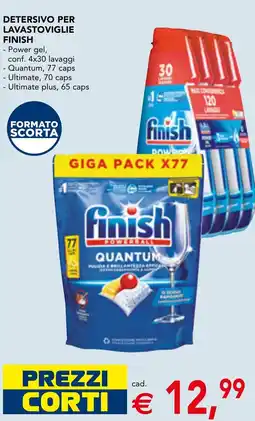 Esselunga Detersivo per lavastoviglie FINISH offerta