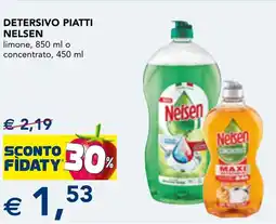 Esselunga Detersivo piatti NELSEN offerta