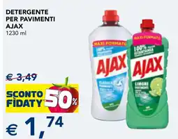 Esselunga Detergente per pavimenti AJAX offerta