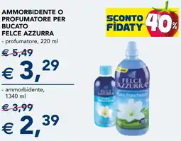 Esselunga Ammorbidente o profumatore per bucato FELCE AZZURRA offerta