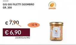 Prezzemolo e Vitale Giu giu filetti sgombro offerta