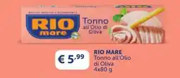 Prezzemolo e Vitale RIO MARE Tonno all'Olio di Oliva offerta