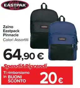 Carrefour Zaino Eastpack Pinnacle offerta