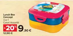 Carrefour Lunch Box Concept offerta