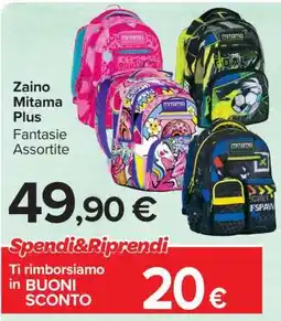 Carrefour Zaino Mitama Plus offerta