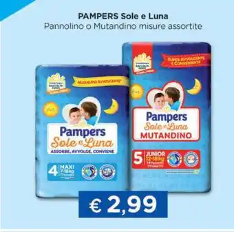 Pampers Sole e Luna
