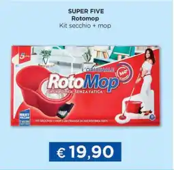 Acqua & Sapone SUPER FIVE Rotomop offerta