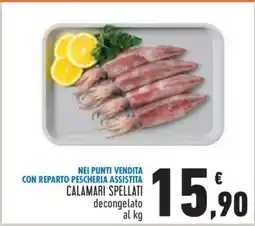 Conad CALAMARI SPELLATI offerta