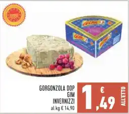 Conad GORGONZOLA DOP GIM INVERNIZZI offerta