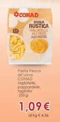 Conad Pasta fresca all’uovo CONAD offerta