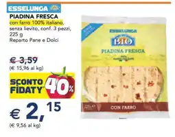 Esselunga PIADINA FRESCA offerta