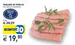 Esselunga TAGLIATA DI VITELLO offerta