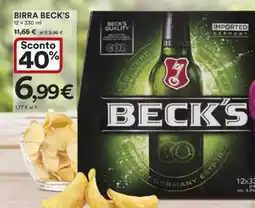 Coop Birra Beck's offerta