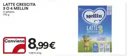 Coop LATTE CRESCITA 3 O 4 MELLIN offerta