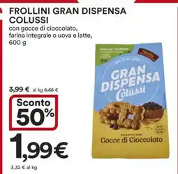 Coop Frollini Gran Dispensa Colussi offerta