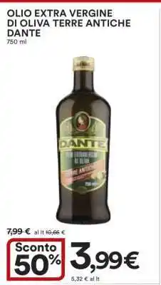 Coop Olio Extra Vergine di Oliva Terre Antiche Dante offerta