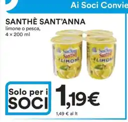 Coop SANTHÈ SANT'ANNA offerta