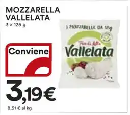 Coop Mozzarella Vallelata offerta