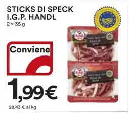 Coop STICKS DI SPECK I.G.P. HANDL offerta