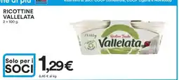 Coop RICOTTINE VALLELATA offerta
