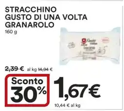 Coop STRACCHINO GUSTO DI UNA VOLTA GRANAROLO offerta