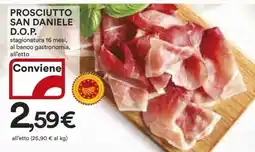 Coop Prosciutto San Daniele D.O.P offerta