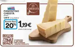 Coop Piemontino Cheestà offerta