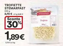 Coop TROFIETTE STEMARPAST offerta