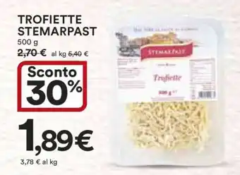 Coop TROFIETTE STEMARPAST offerta