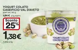 Coop YOGURT COLATO CASEIFICIO VAL D’AVETO offerta