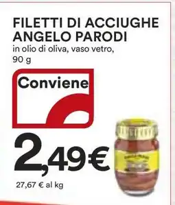 Coop Filetti di Acciughe Angelo Parodi offerta