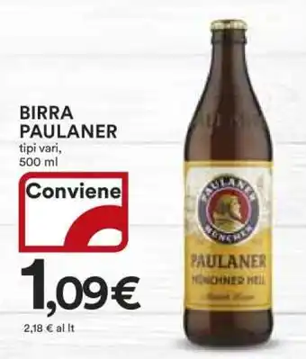 Coop BIRRA PAULANER offerta