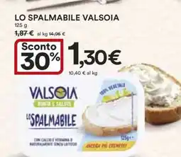 Coop LO SPALMABILE VALSOIA offerta