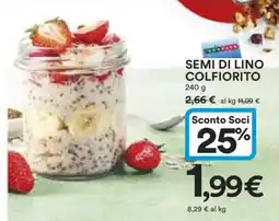 Coop SEMI DI LINO COLFIORITO offerta