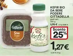 Coop KEFIR BIO DA BERE PODERE CITTADELLA offerta