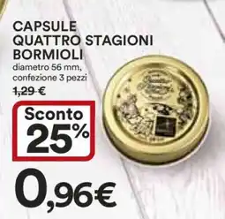 Coop CAPSULE QUATTRO STAGIONI BORMIOLI offerta