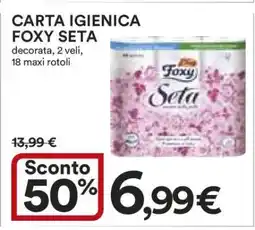 Coop Carta igienica FOXY Seta offerta