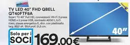 Coop TV LED 40” FHD QBELL QT40FTF8A offerta